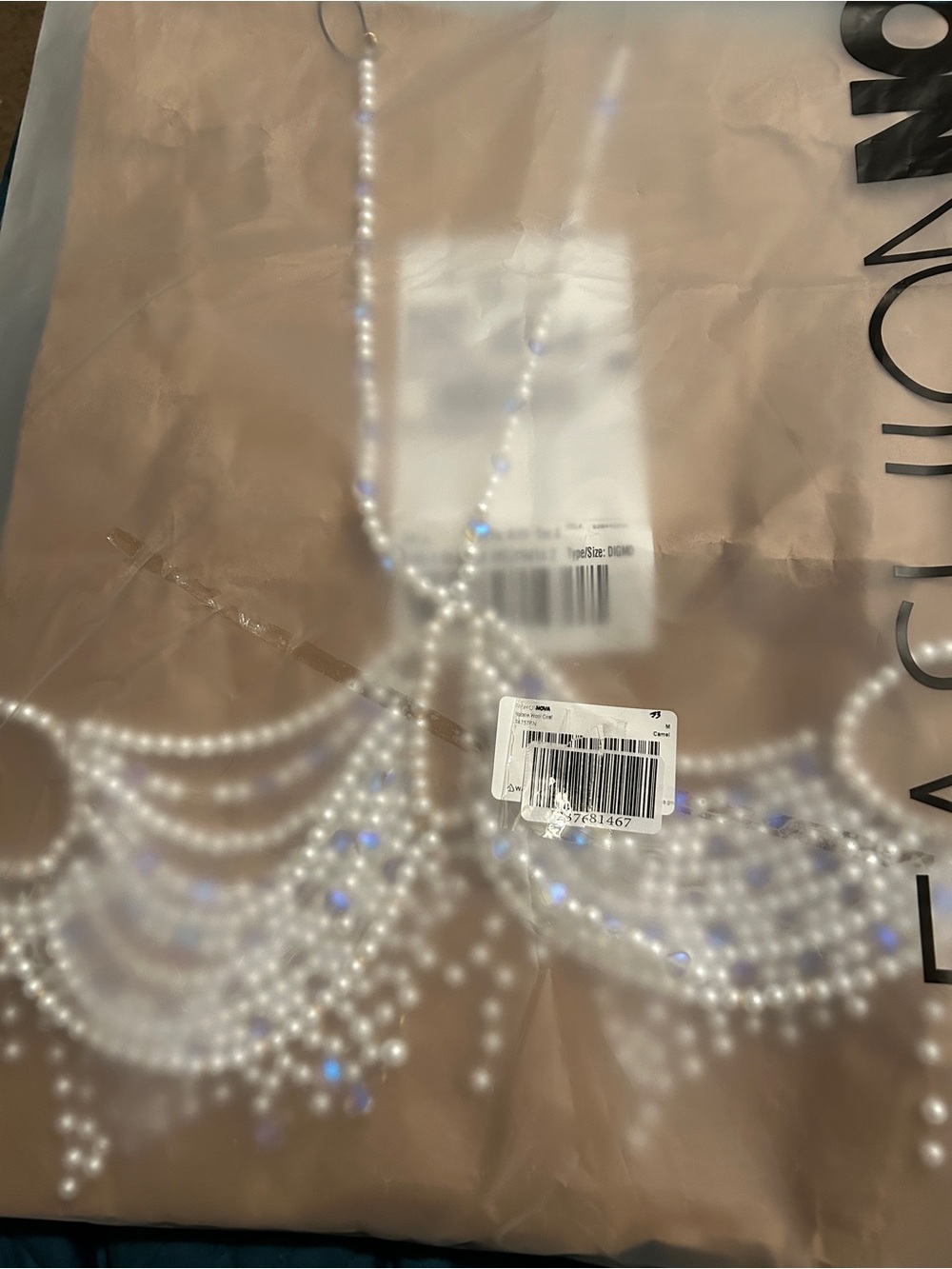 Fashion Nova Beaded Bandeau Top🔥 - Picture 6 of 6